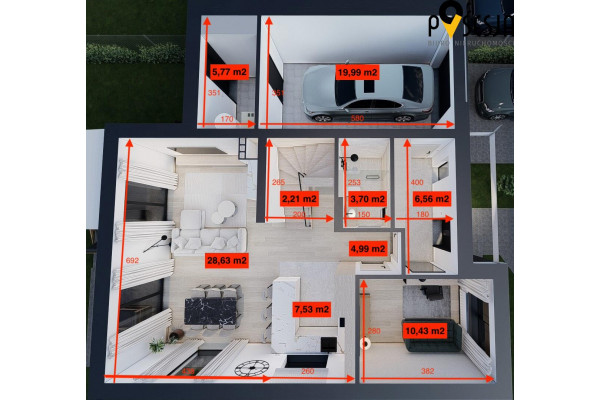 piaseczyński, Lesznowola, Warszawianka, Urocza, Bliźniak 6 pokoi -156m2 działka 400m2 Warszawianka