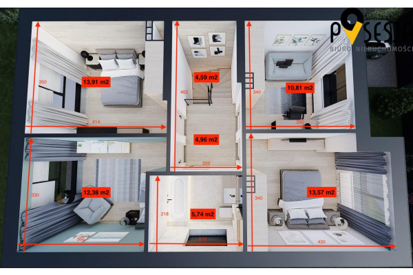 piaseczyński, Lesznowola, Warszawianka, Urocza, Bliźniak 6 pokoi -156m2 działka 400m2 Warszawianka